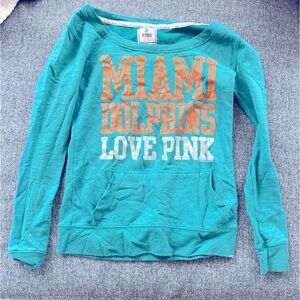 PINK Miami Dolphins sweater